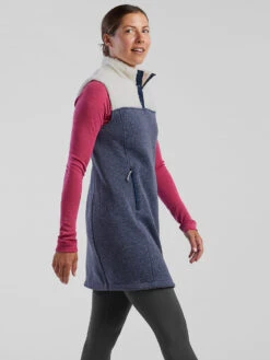Callitrix Fleece Vest Dress 14 Callitrix Fleece Vest Dress -Title Nine Sales 100934 05