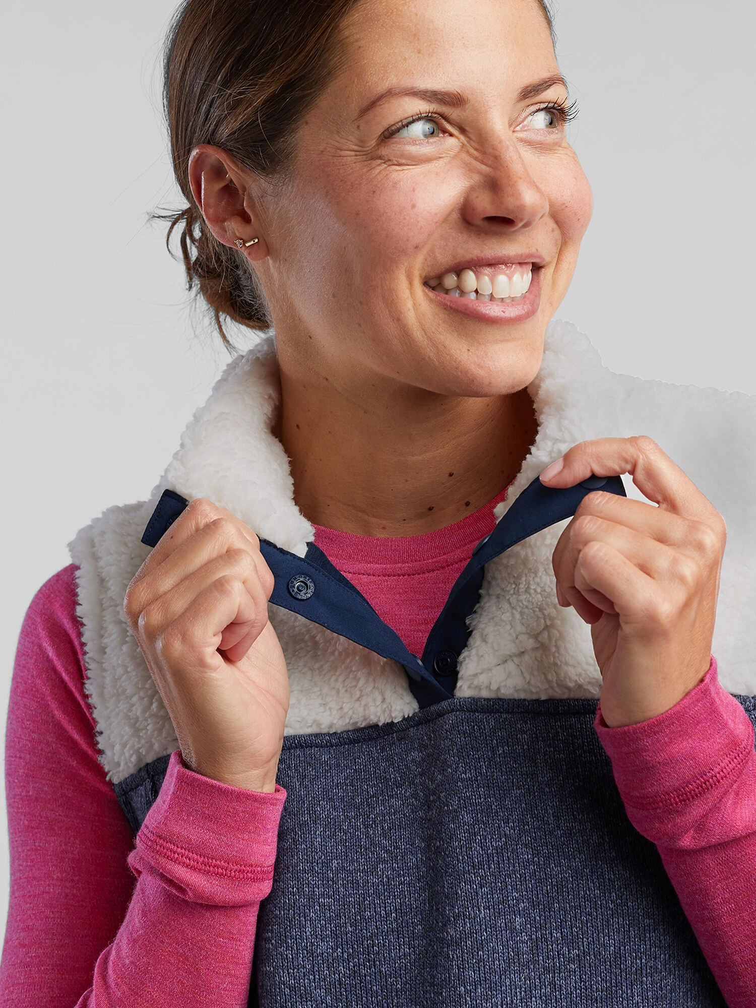 Callitrix Fleece Vest Dress 9 Callitrix Fleece Vest Dress - Image 7