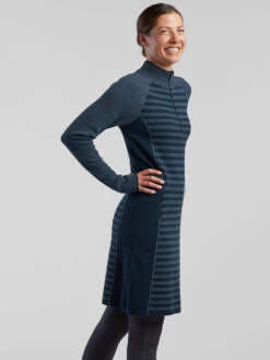 Super Power 1/4 Zip Dress - Colorblock 14 Super Power 1/4 Zip Dress - Colorblock -Title Nine Sales 120979 05