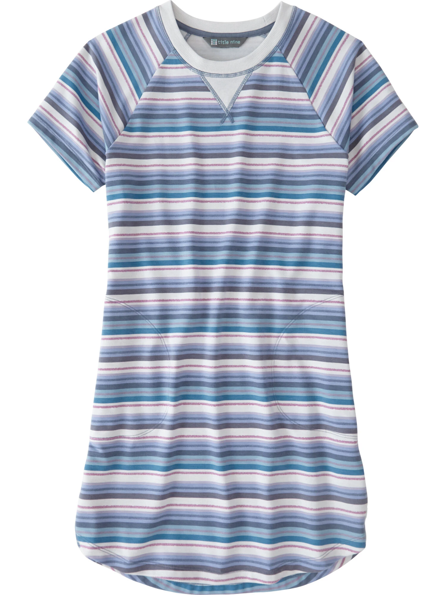 Hideaway Sweatshirt Dress - Horizon Stripe 4 Hideaway Sweatshirt Dress - Horizon Stripe - Image 2