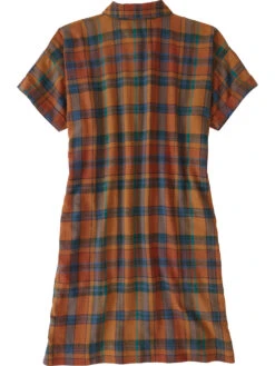 Plaiditude Short Sleeve Shirt Dress -Title Nine Sales 132576 02