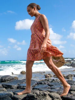 Crusher Tiered Dress