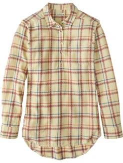 Plaiditude Droptail Shirt -Title Nine Sales 182514 01