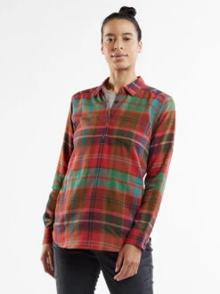 Plaiditude Droptail Shirt -Title Nine Sales 182514 03
