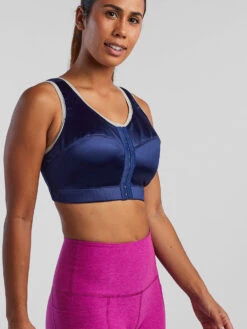 The Last Resort Front Close Sports Bra