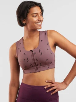 Pockito Power 2.0 Zip Front Sports Bra