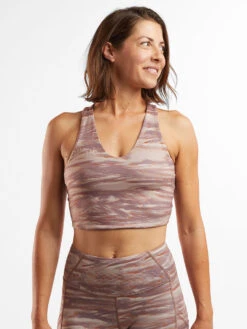 Prana Forward Motion Reversible Crop Top