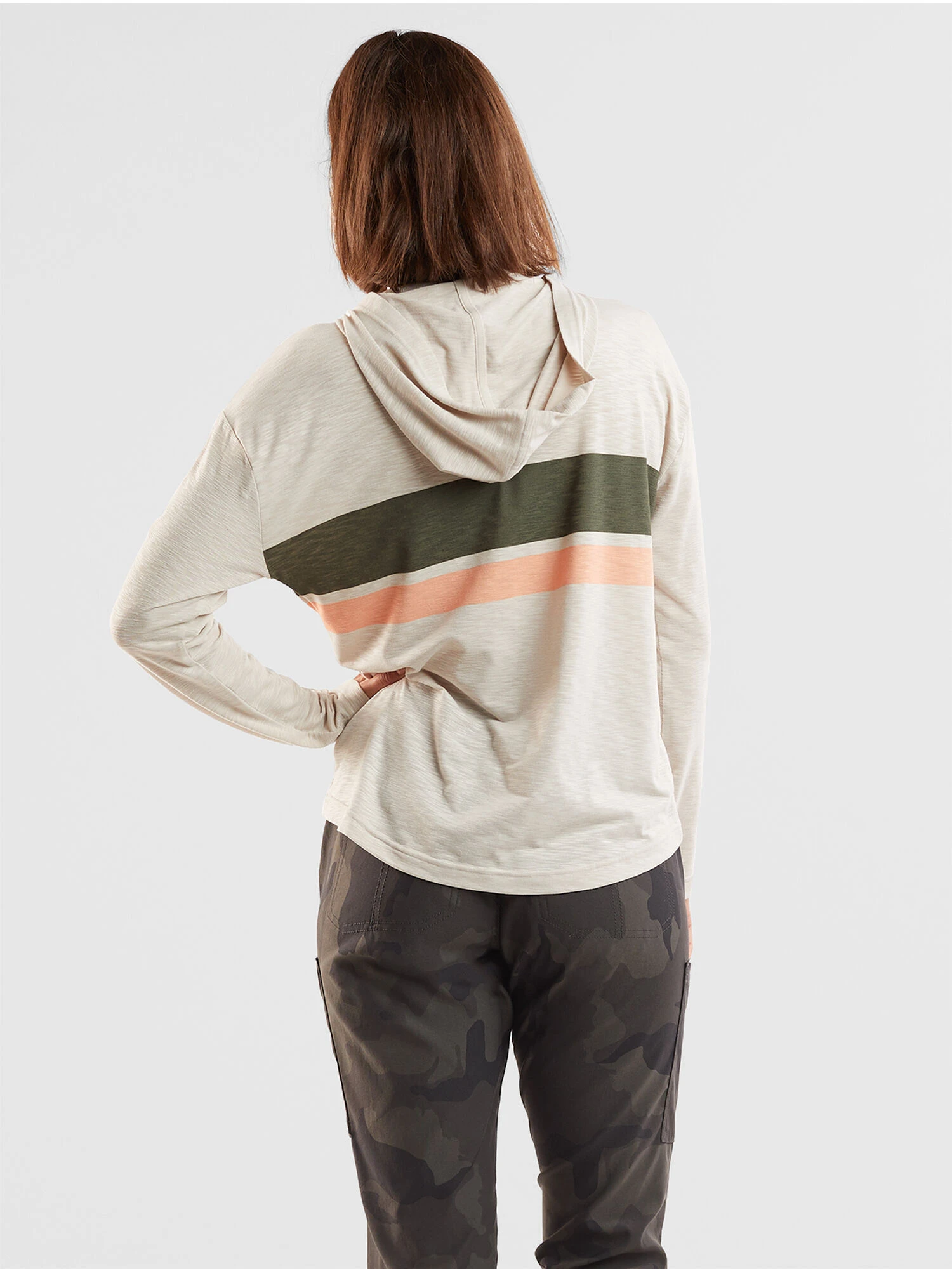 Ravine Hiking Long Sleeve Hoodie - Stripe 6 Ravine Hiking Long Sleeve Hoodie - Stripe - Image 4