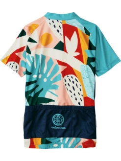 Ride Relentless Short Sleeve Cycling Jersey - Oasis -Title Nine Sales 411317 02