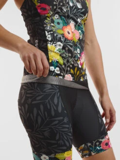 Ride Relentless Cycling Tank Top - Night Garden -Title Nine Sales 421304 07