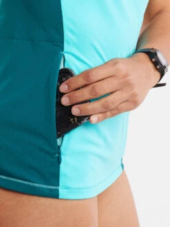 Sunbuster 1/2 Zip Short Sleeve Sun Shirt - Solid -Title Nine Sales 430987 05