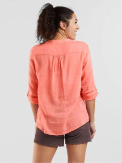 Moorea Gauze Textured Shirt -Title Nine Sales 443351 03