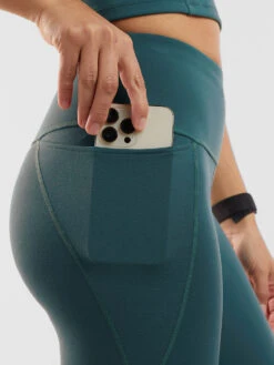 Mad Dash Lite Reversible Crop Tights - Perforated -Title Nine Sales 530964 05