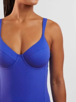 Bodacious 2.0 Underwire Tankini Top - Solid Ribbed -Title Nine Sales 600926 04