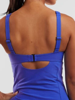 Bodacious 2.0 Underwire Tankini Top - Solid Ribbed -Title Nine Sales 600926 05