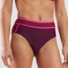 Rockaway High Waisted Bikini Bottom - Colorblock -Title Nine Sales 600930 01