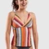Prana Ferguson Tankini Top - Baja Stripe 1 Prana Ferguson Tankini Top - Baja Stripe -Title Nine Sales 615270 01