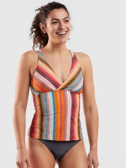 Prana Ferguson Tankini Top - Baja Stripe