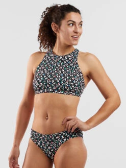 Selkie High Neck Bikini Top - Wild Waves -Title Nine Sales 629344 01