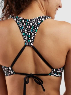 Selkie High Neck Bikini Top - Wild Waves -Title Nine Sales 629344 05