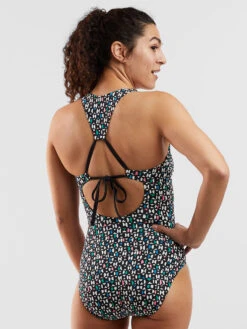 Selkie High Neck One Piece Swimsuit - Wild Waves 7 Selkie High Neck One Piece Swimsuit - Wild Waves -Title Nine Sales 629345 02