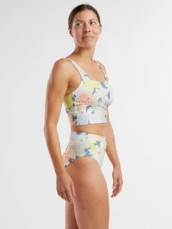 Streamline High Waisted Bikini Bottom - Barrier Reef -Title Nine Sales 633527 04