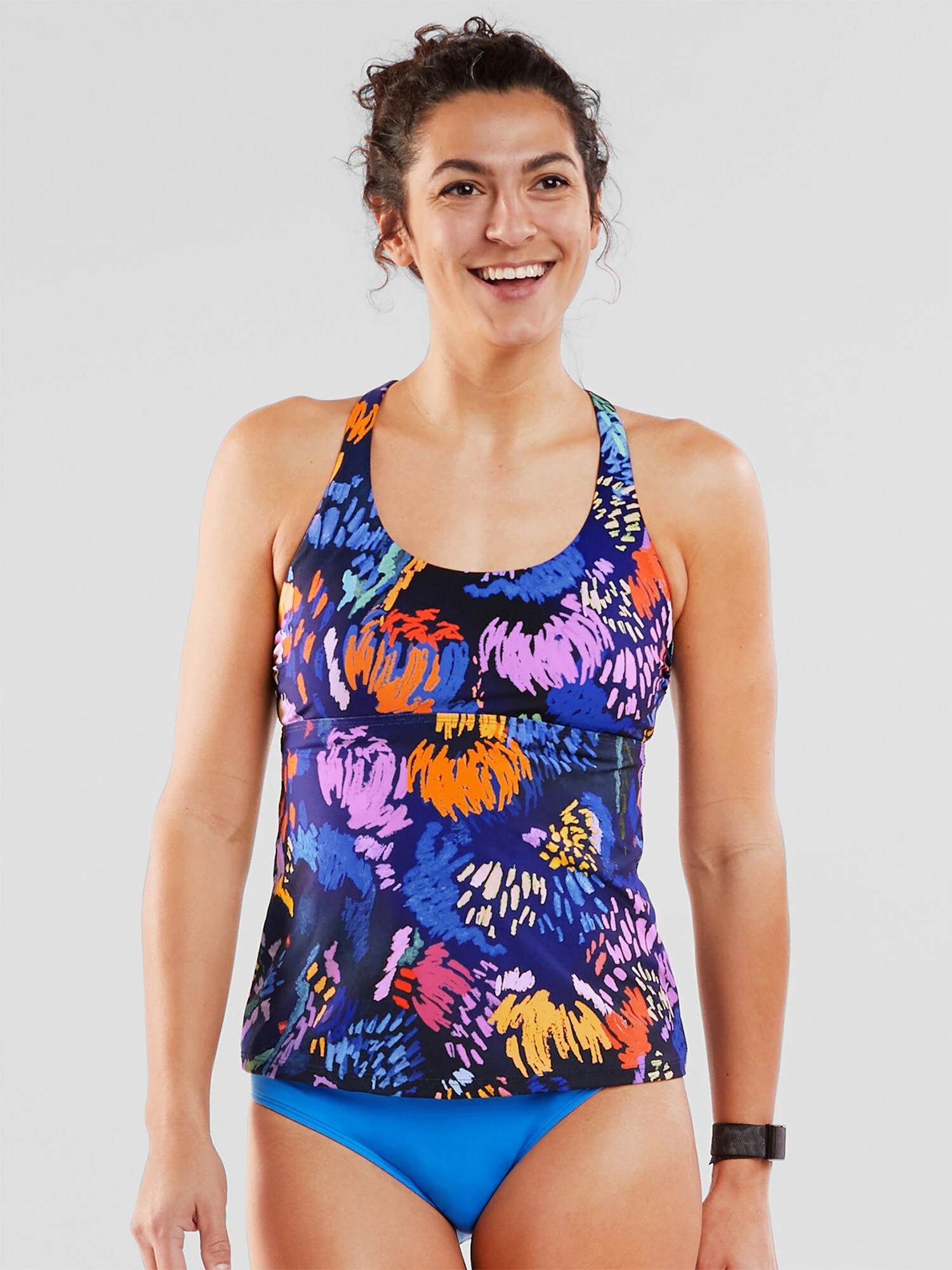 Real Deal Tankini Top - Floral Dervish 4 Real Deal Tankini Top - Floral Dervish - Image 2