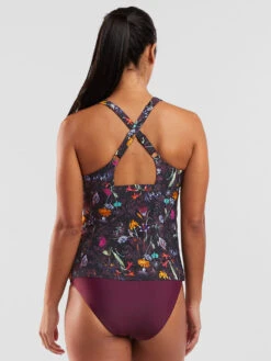 Better Tankini Top - Midnight Garden -Title Nine Sales 633543 02