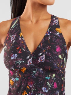Better Tankini Top - Midnight Garden -Title Nine Sales 633543 04