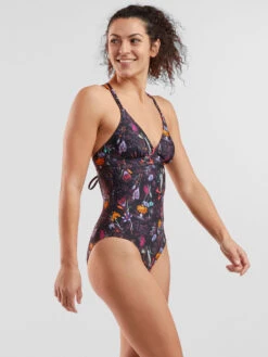 Impossible One Piece Swimsuit - Midnight Garden -Title Nine Sales 633546 03