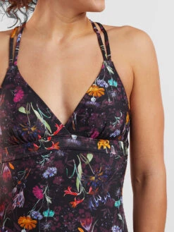 Impossible One Piece Swimsuit - Midnight Garden -Title Nine Sales 633546 04