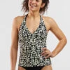 Makai Halter Tankini Top - Turkish Delight -Title Nine Sales 633549 01