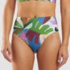 Streamline High Waisted Bikini Bottom - Bora Bora -Title Nine Sales 633568 01